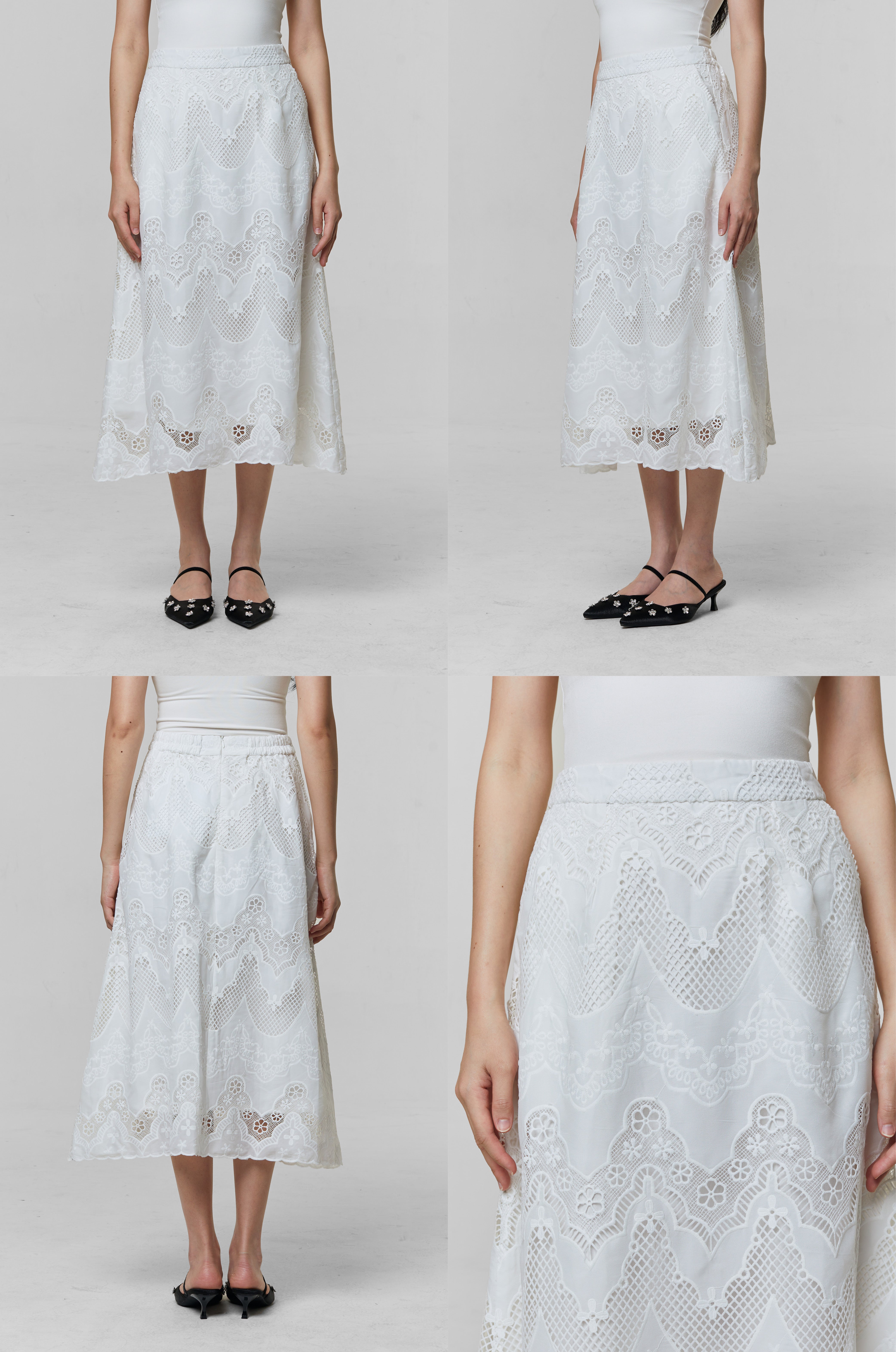 Off-white Scallop Eline A