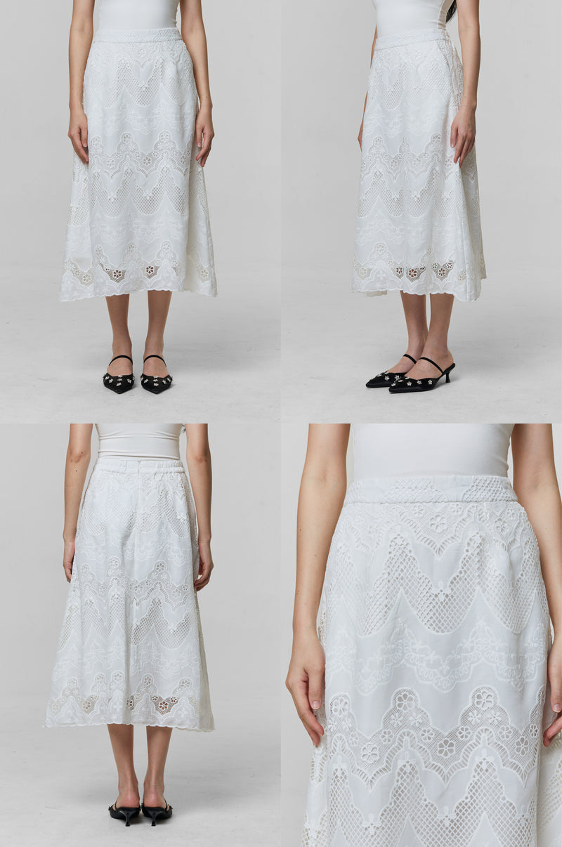 Off-white Scallop Eline A