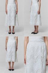 Off-white Scallop Eline B