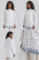 Off-white Embroidery Nadra