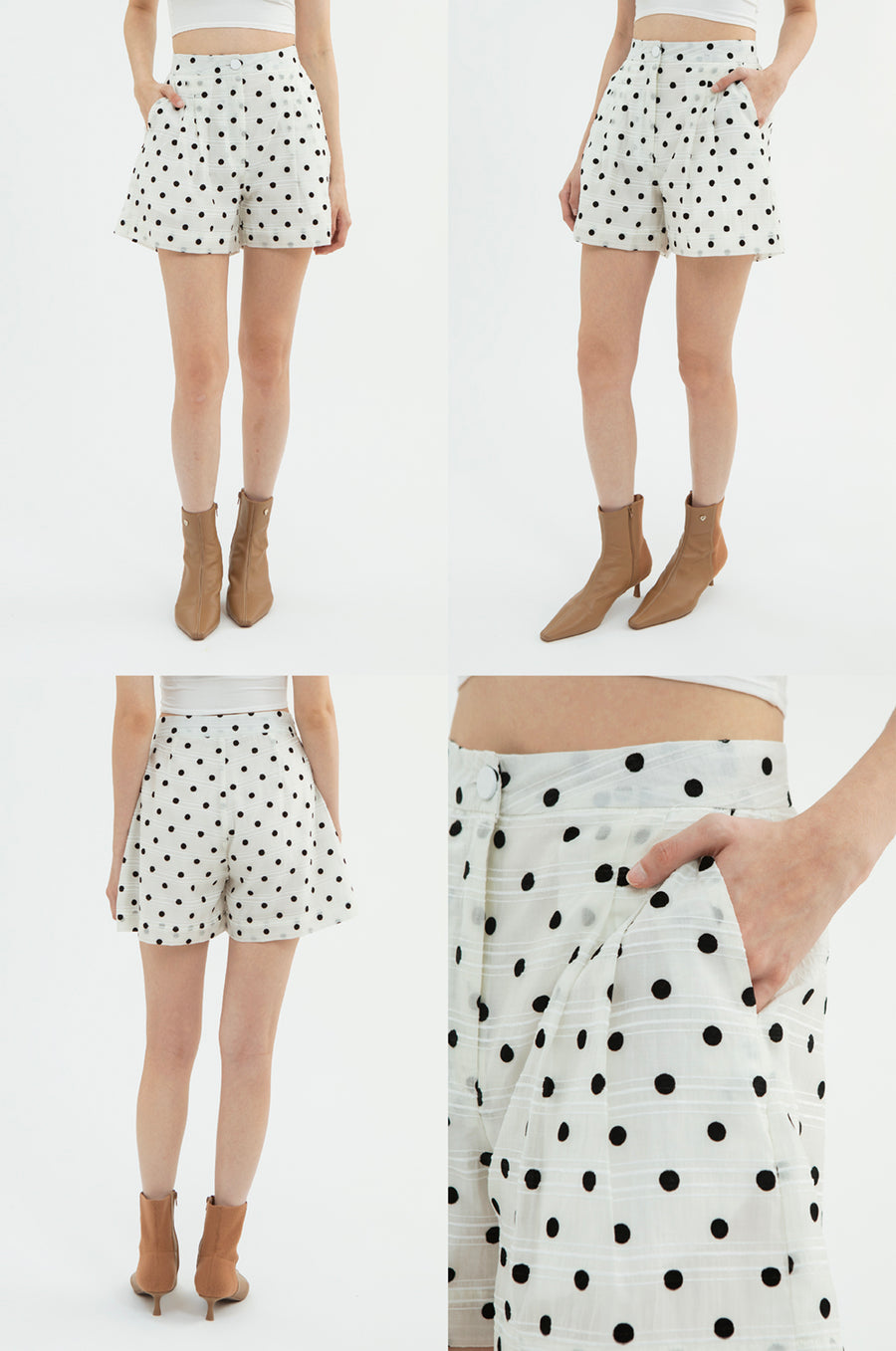 Off-white Polka Fresco