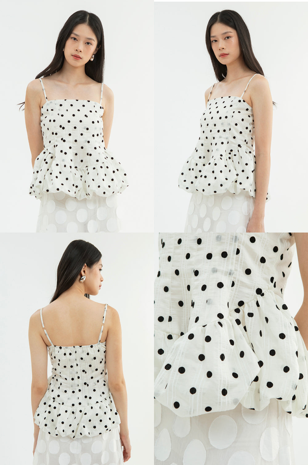 Off-white Polka Mimosa