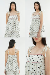 Off-white Polka Mousse