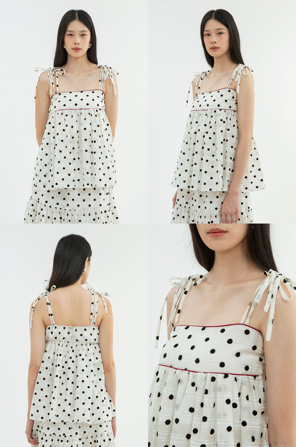 Off-white Polka Mousse