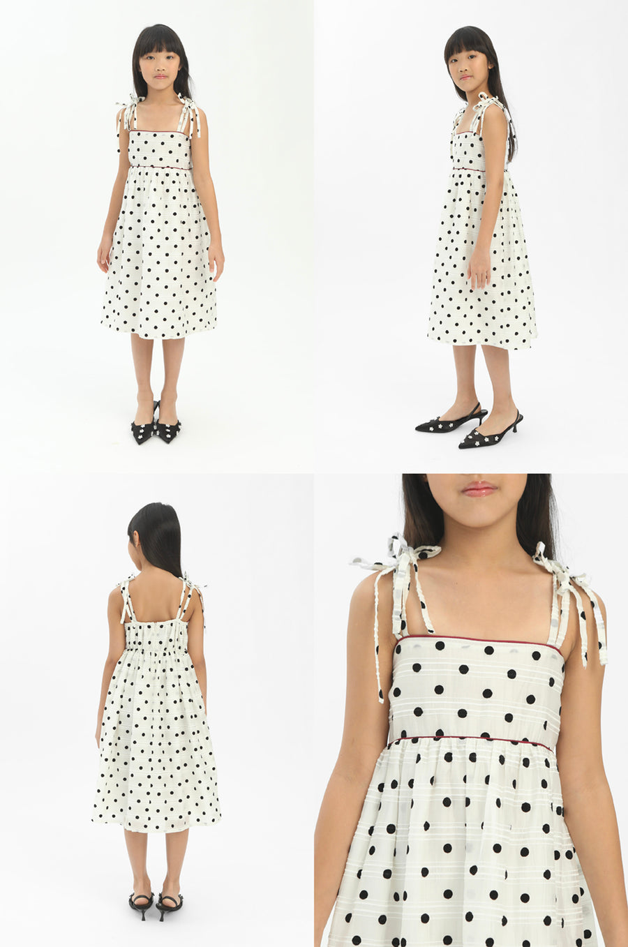 Off-white Polka Rolo