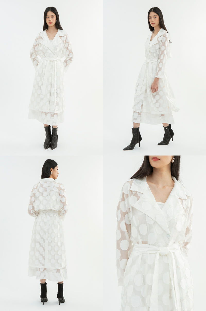 Off-white Polka Tatin