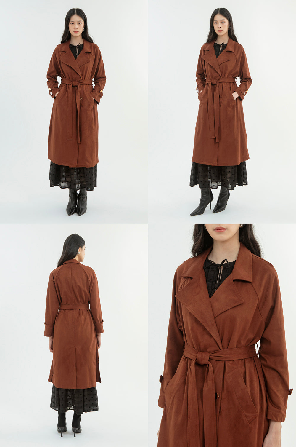 Walnut Suede Tatin