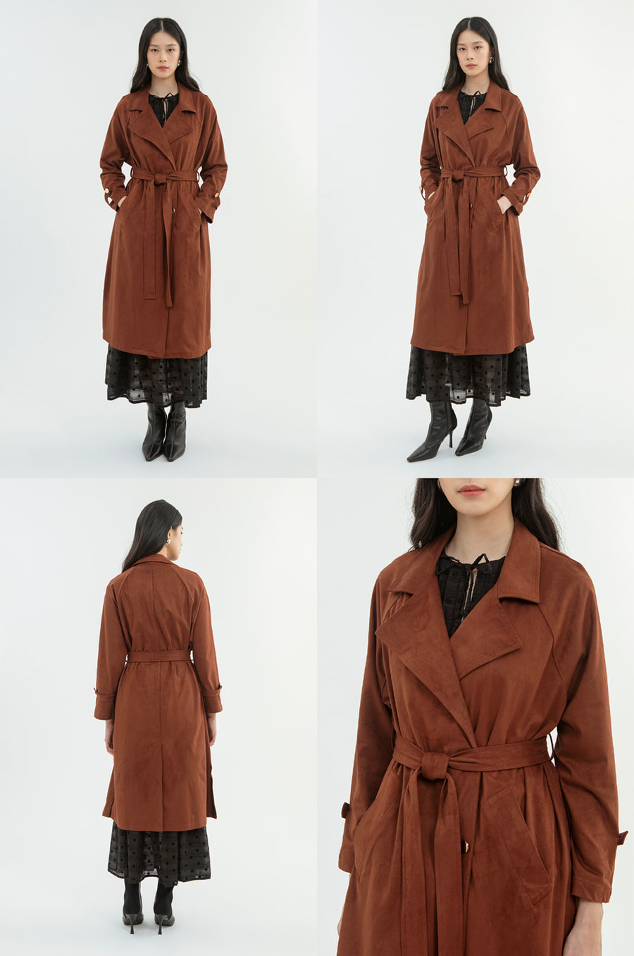 Walnut Suede Tatin