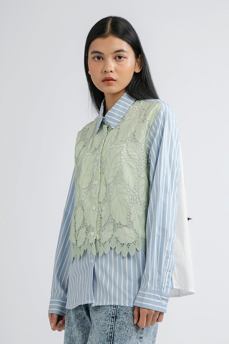 Green Embroidery Mataya