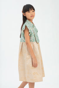 Green Floral Jinggao