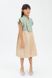 Green Floral Jinggao