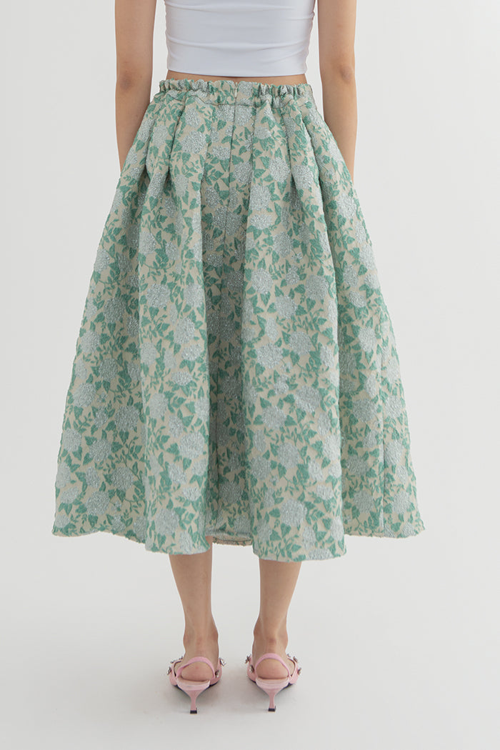 Green Floral Lira