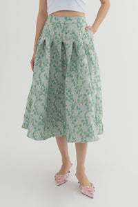 Green Floral Lira