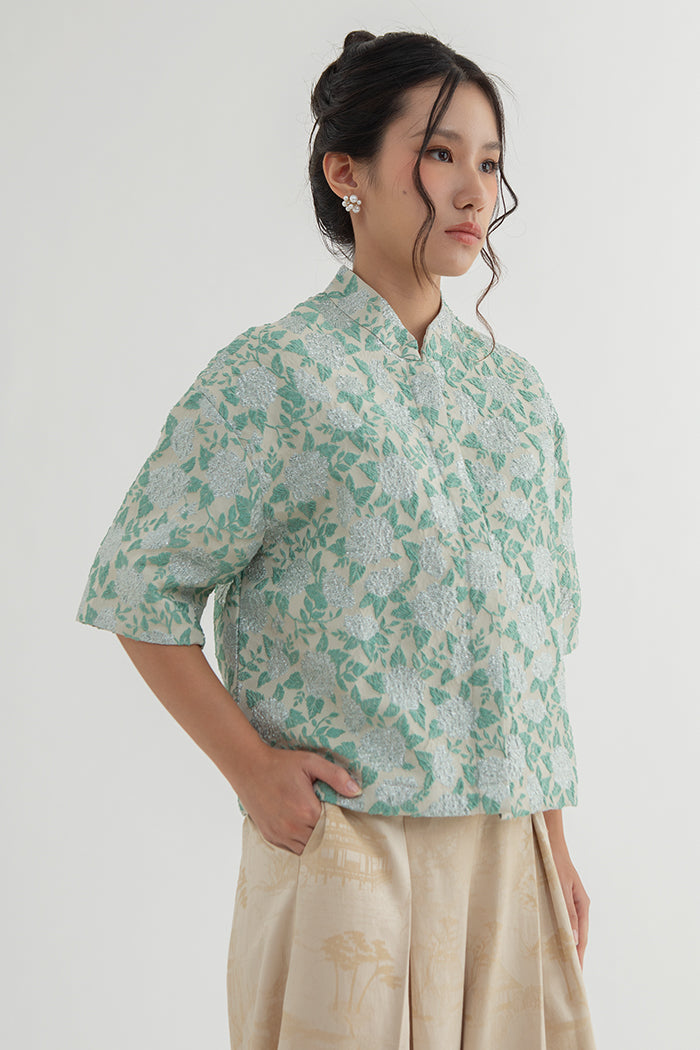 Green Floral Lumi