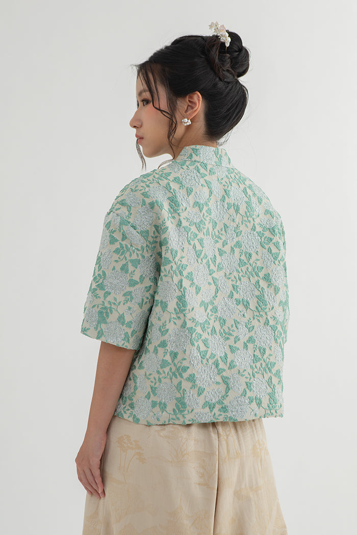 Green Floral Lumi