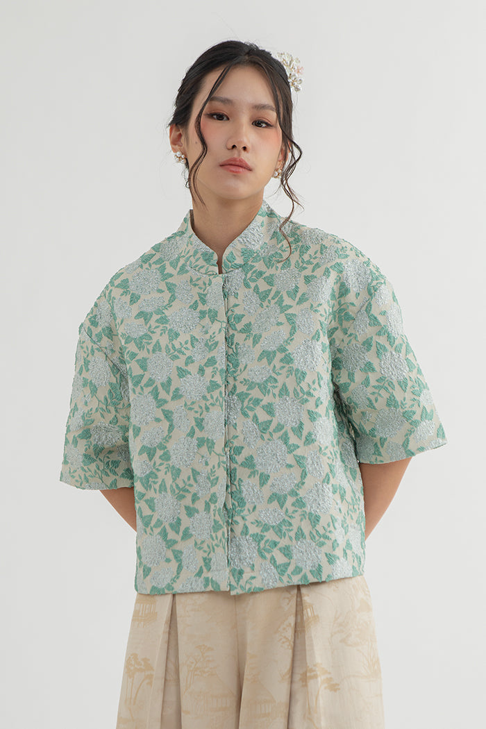 Green Floral Lumi