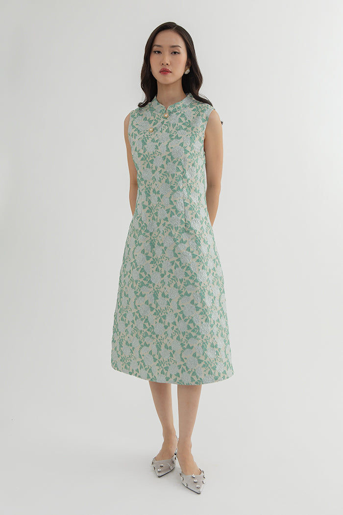 Green Floral Mai