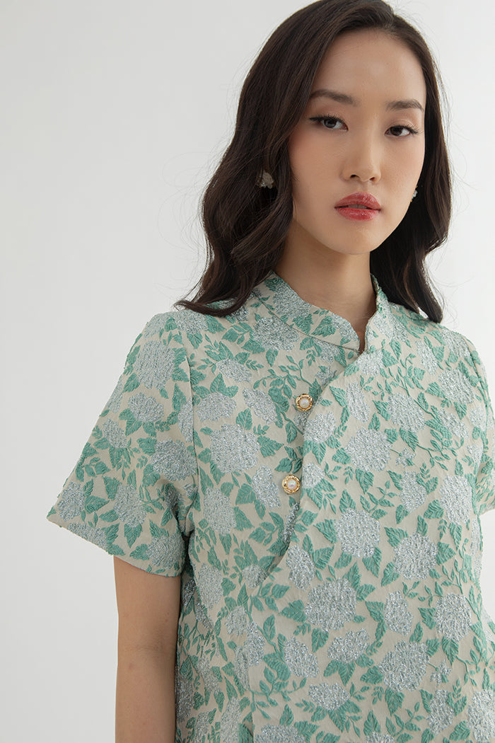 Green Floral Yuna