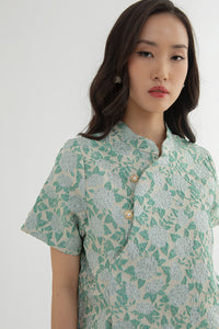 Green Floral Yuna