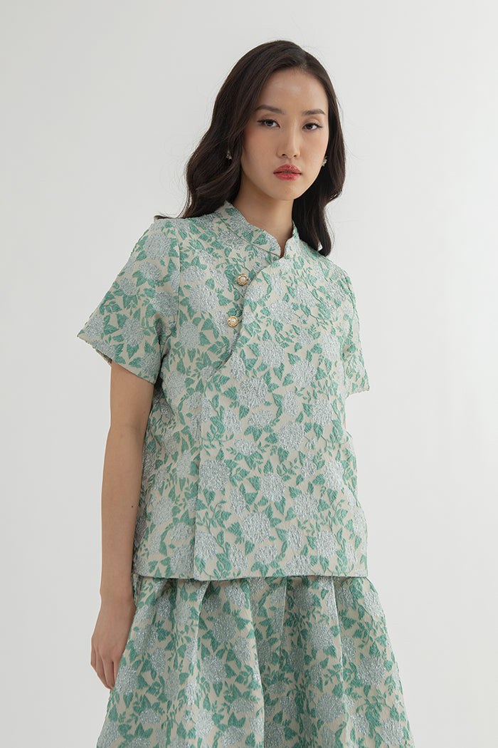 Green Floral Yuna