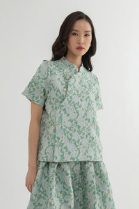 Green Floral Yuna