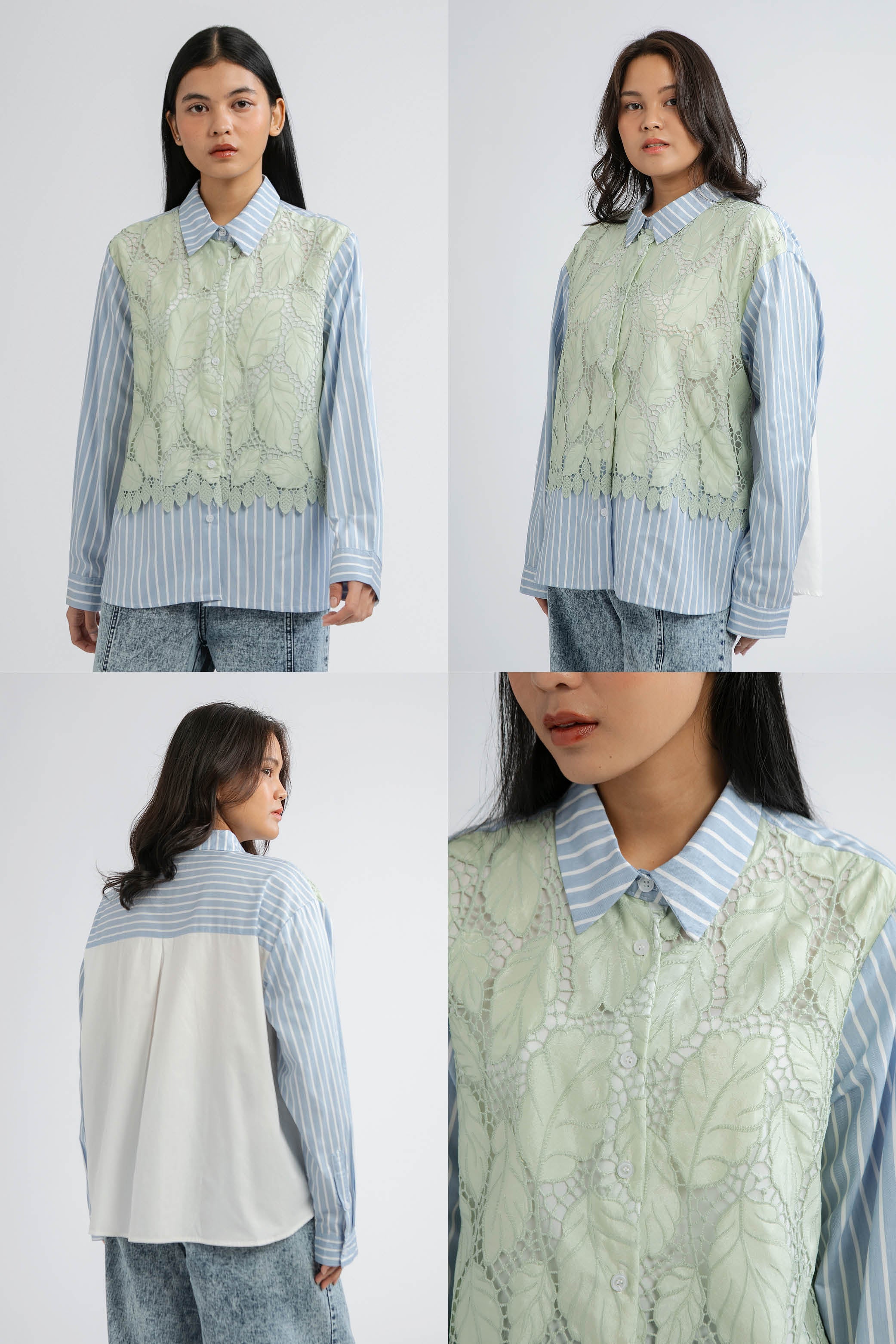 Green Embroidery Mataya