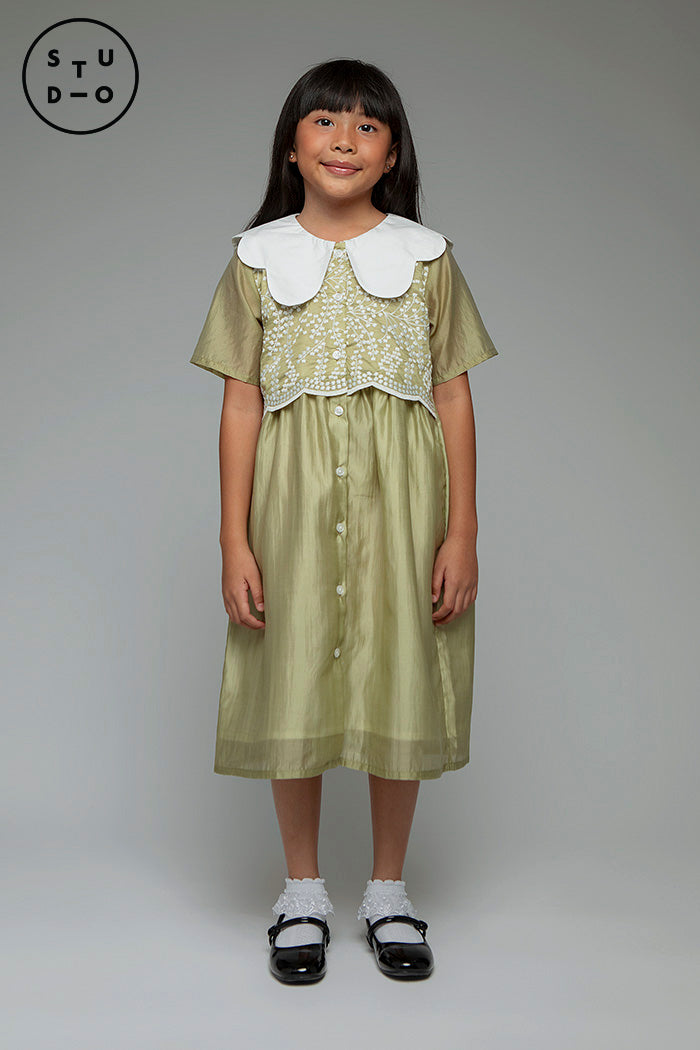 Green Tencel Bota