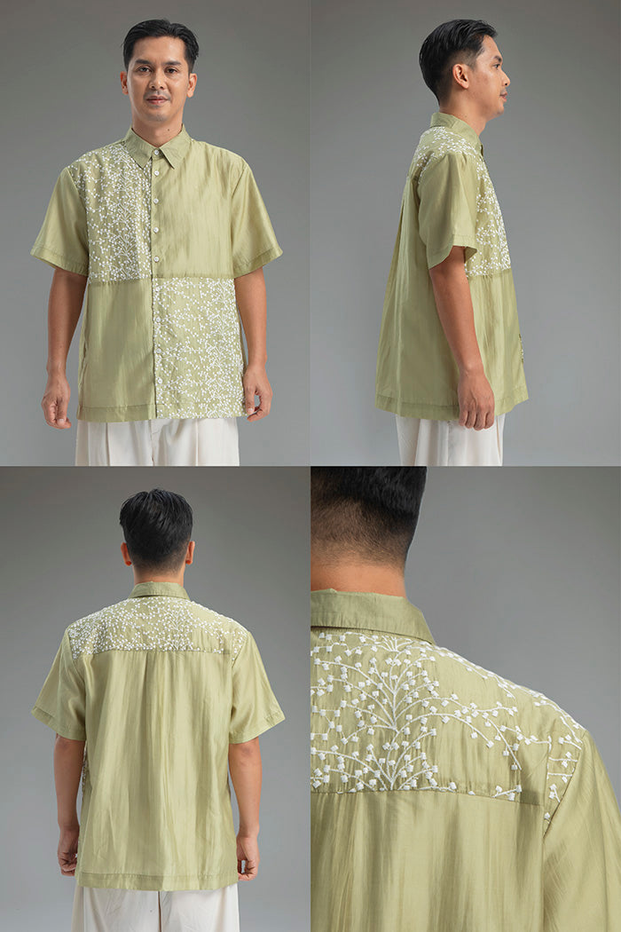 Green Tencel Madi