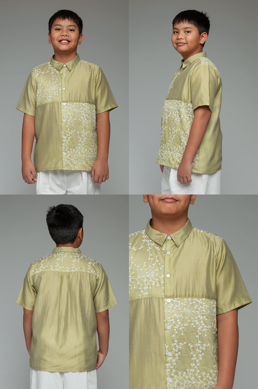 Green Tencel Tait