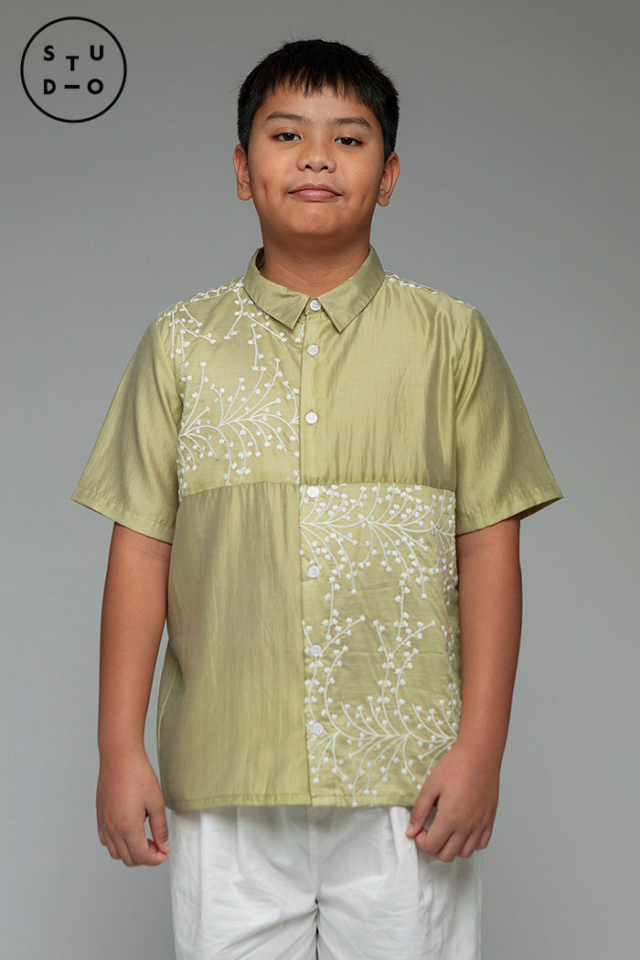 Green Tencel Tait