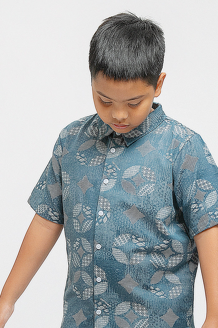 Hara Kawung Biru Laut