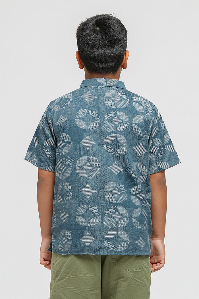 Hara Kawung Biru Laut