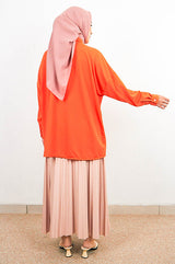 Syaline Hijab - Harper Orange