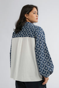 Indigo Scalloped Nardo A - Defect Sale