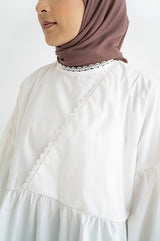 Syaline Hijab  - Jayce Blouse Off-white