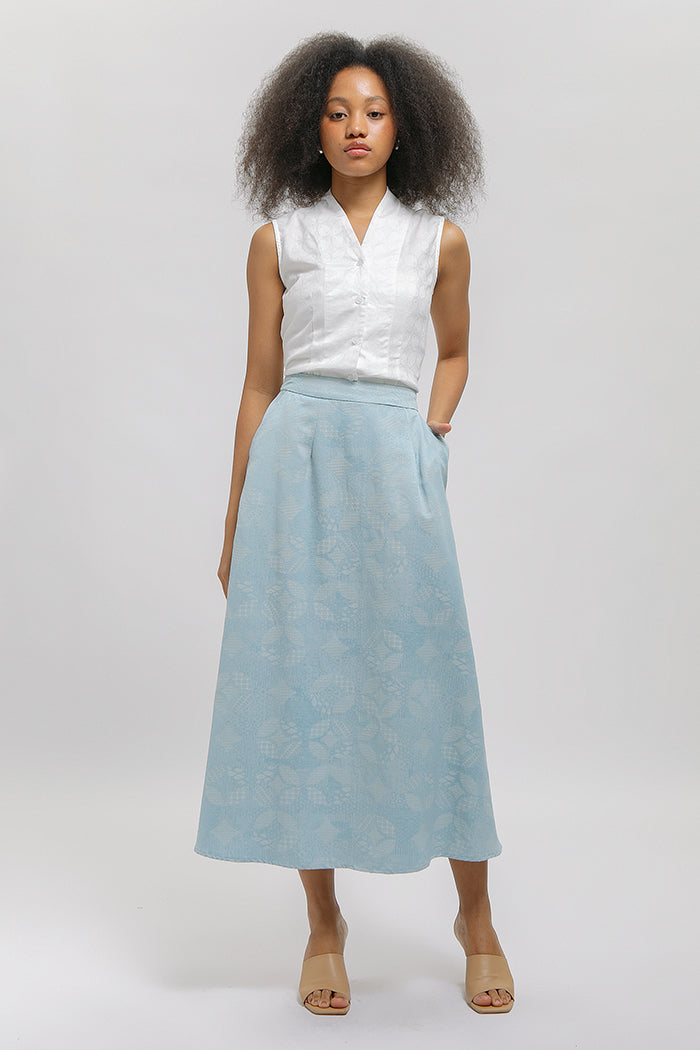 Kala Kawung Biru Muda