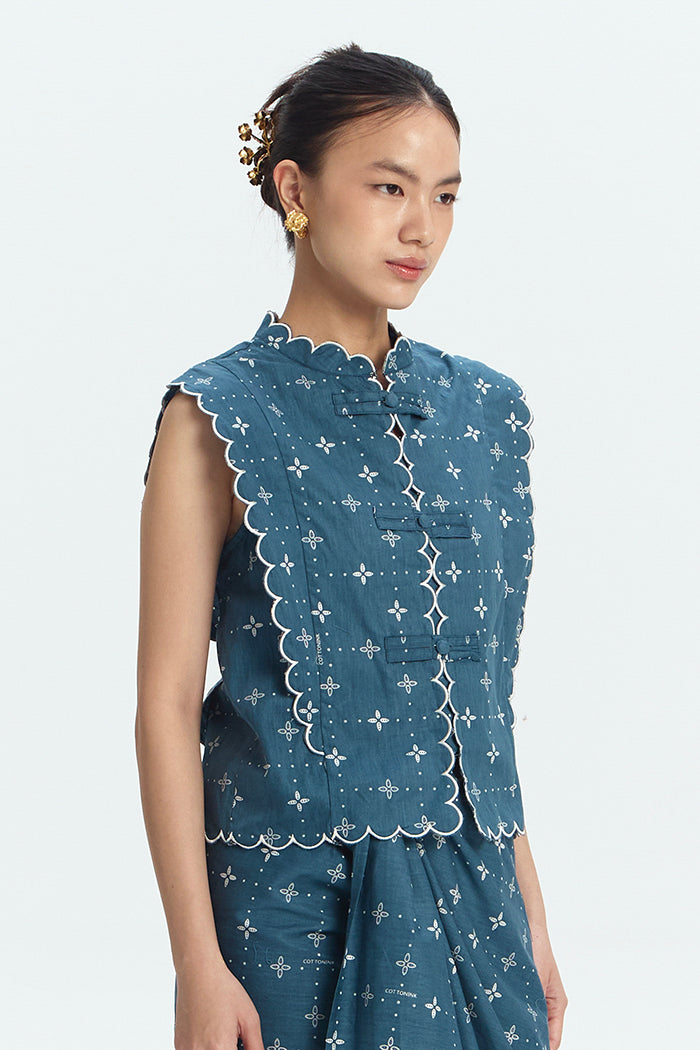 Kinarya Asoka Biru Laut