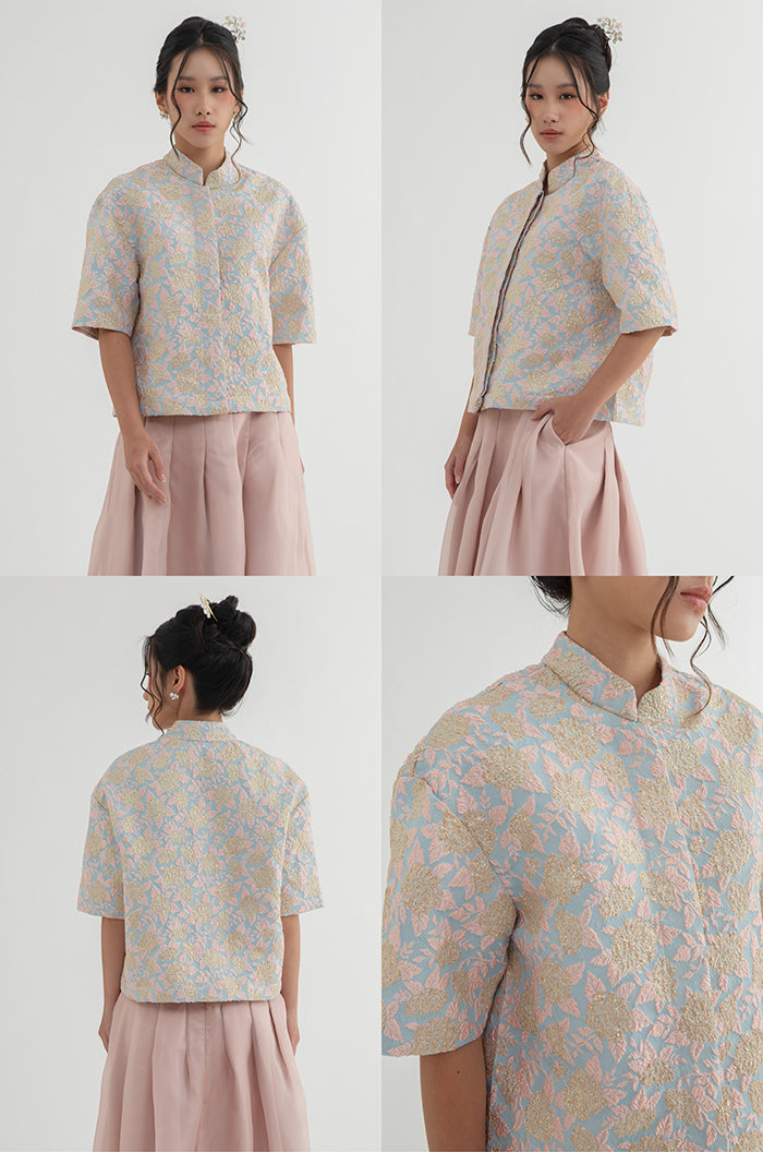 Light Blue Floral Lumi