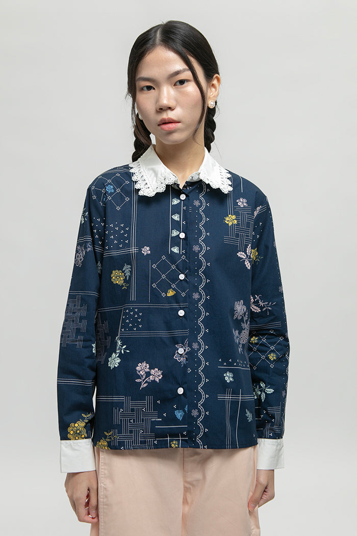 Laras Rekah Biru Laut