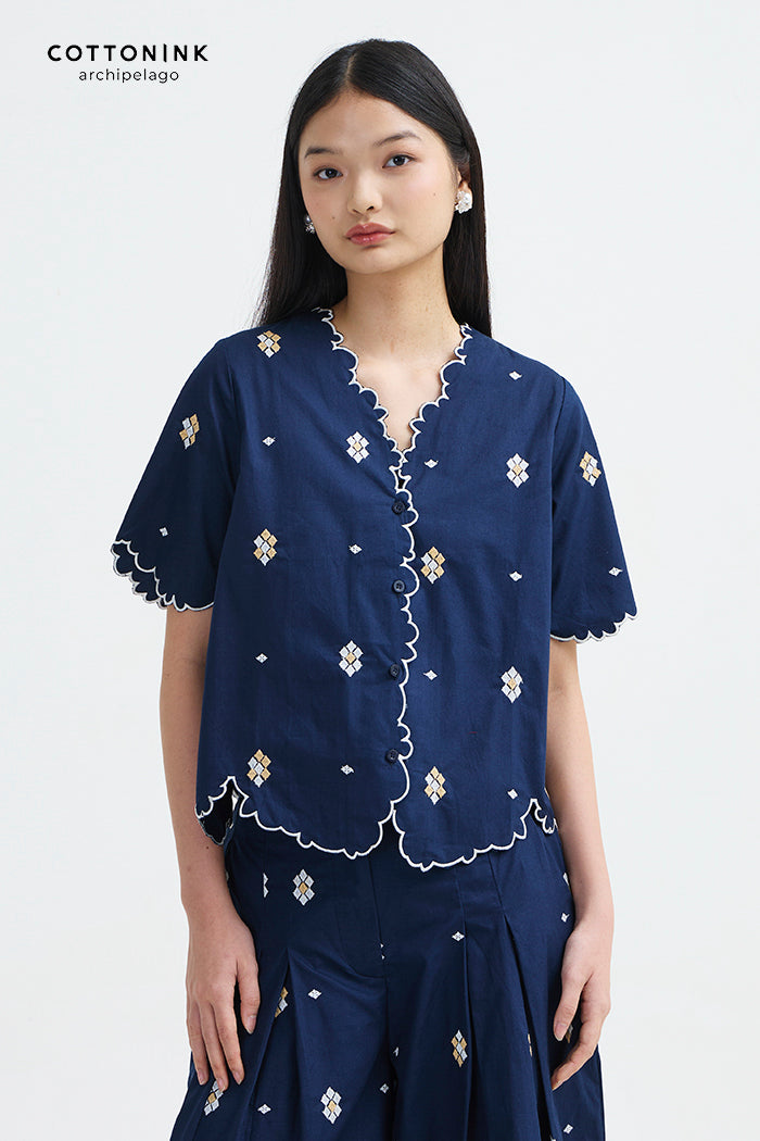Layal Wajik Biru Laut