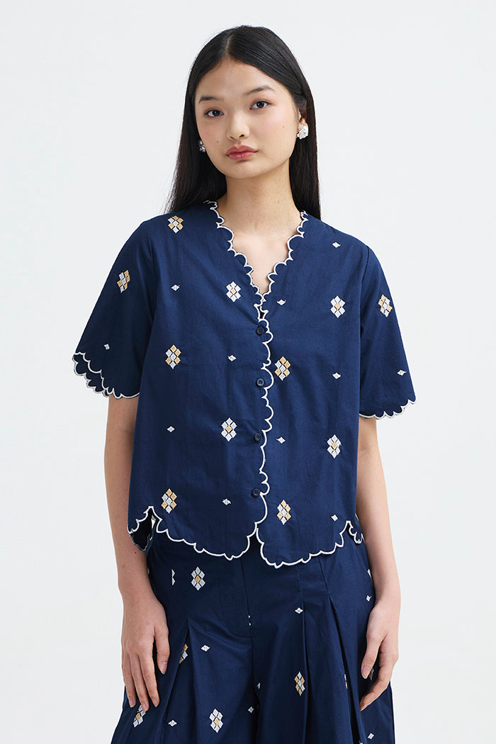 Layal Wajik Biru Laut