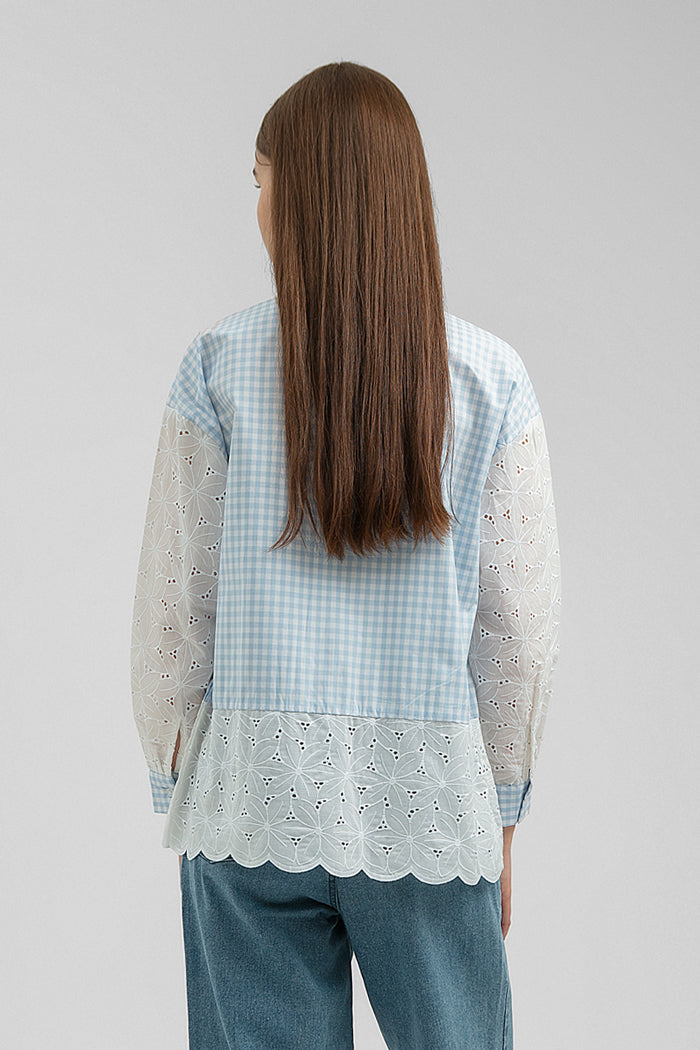 Light Blue Gingham Maelys