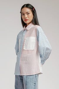 Light Blue Striped Shalamov - Defect Sale
