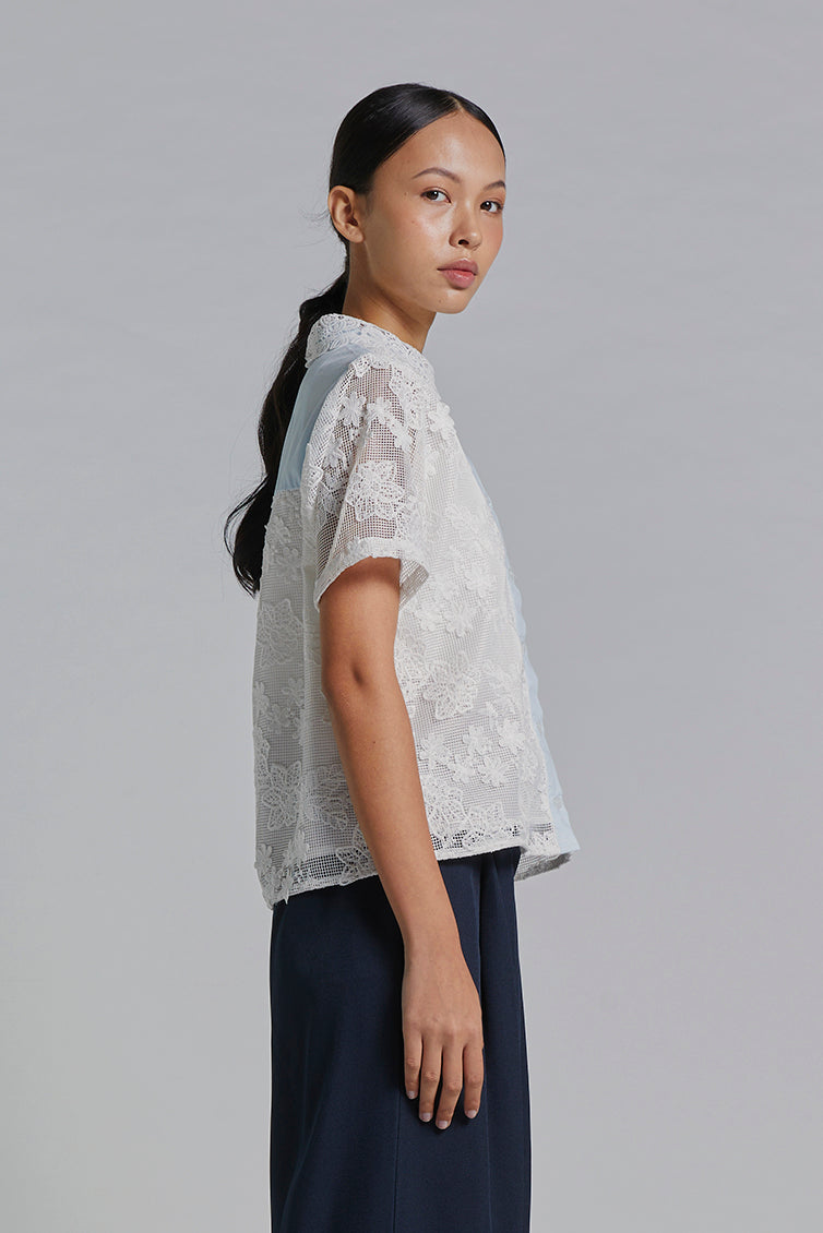 Light Blue Dalia - Defect Sale