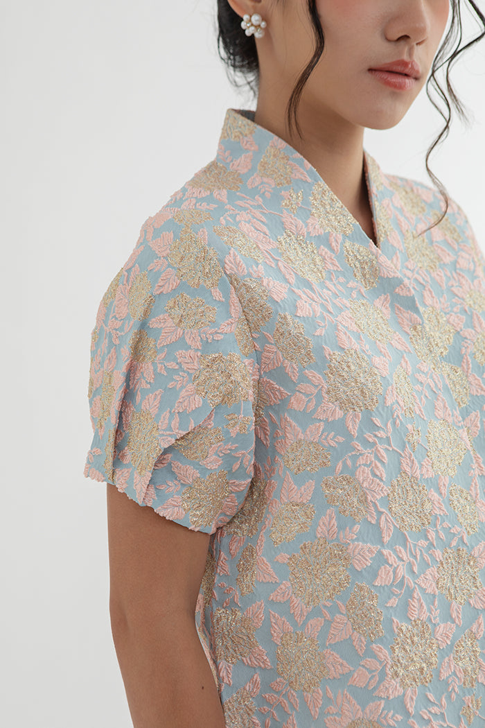 Light Blue Floral Miu
