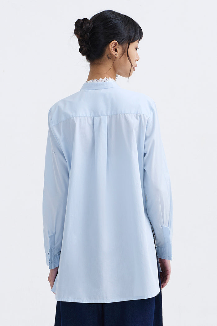 Light Blue Scallop Gol