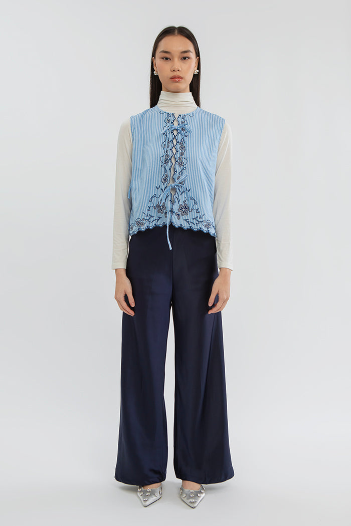 Light Blue Striped Benaiah