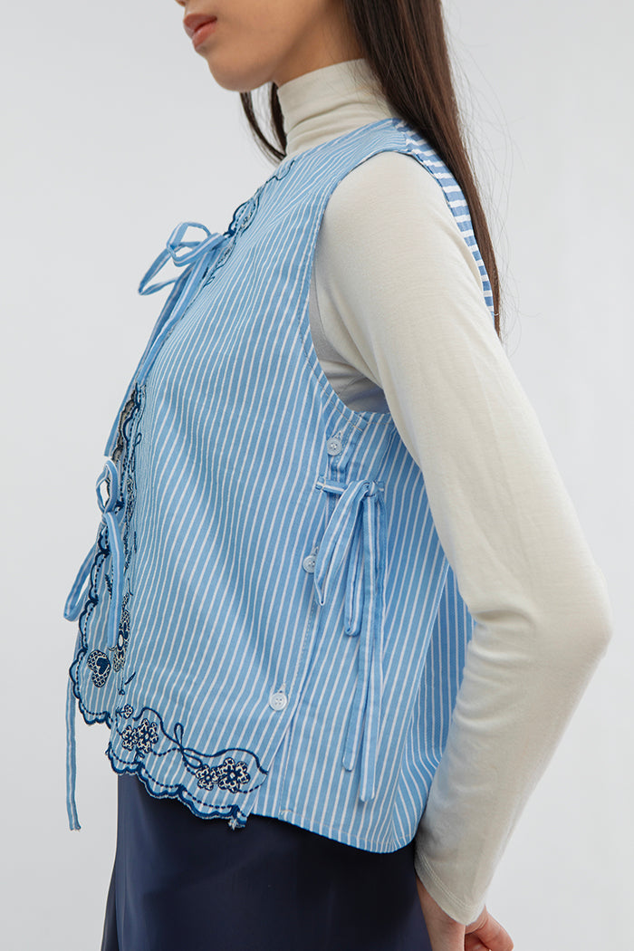 Light Blue Striped Benaiah