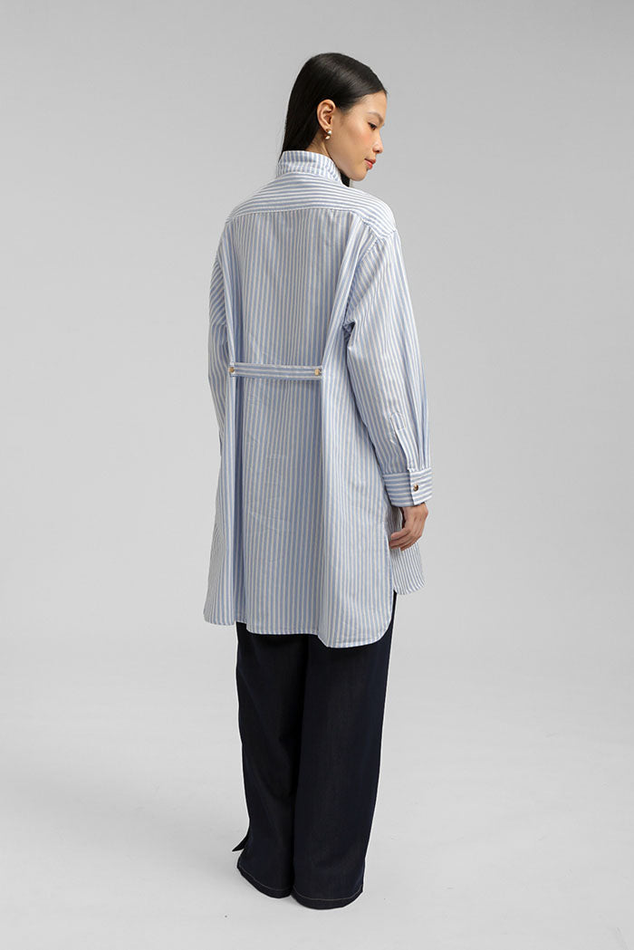 Light Blue Striped Mateja