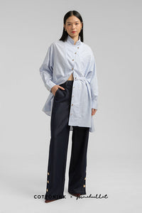 Light Blue Striped Mateja